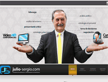 Tablet Screenshot of julio-sergio.com
